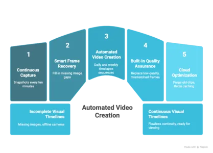 Reinventing Time-lapse Video Creation for Enterprise-Scale Monitoring