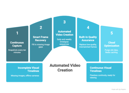 Reinventing Time-lapse Video Creation for Enterprise-Scale Monitoring