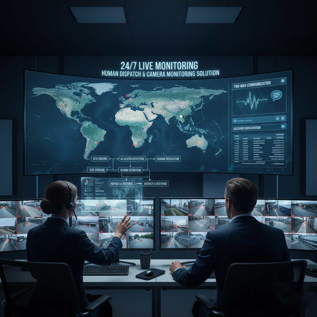 Features of human dispatch monitoring