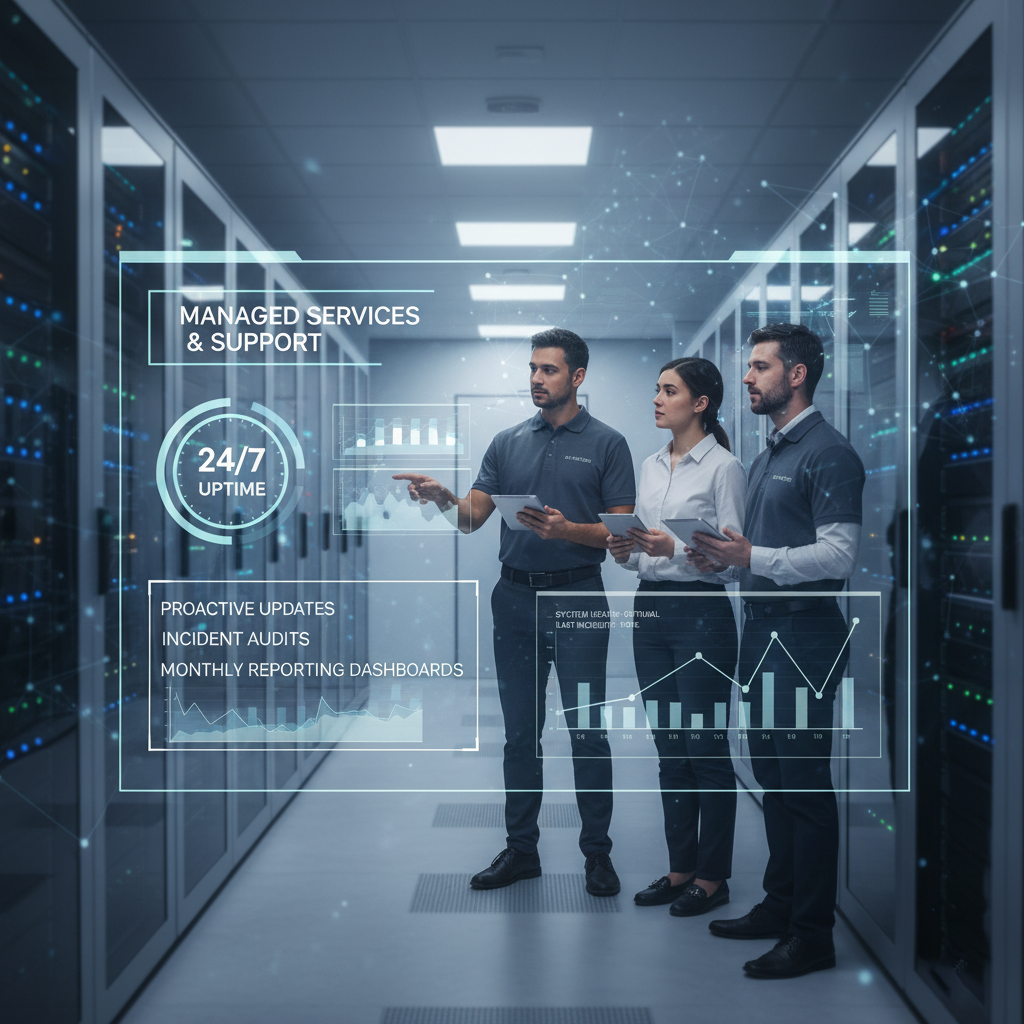 Managed services support overview